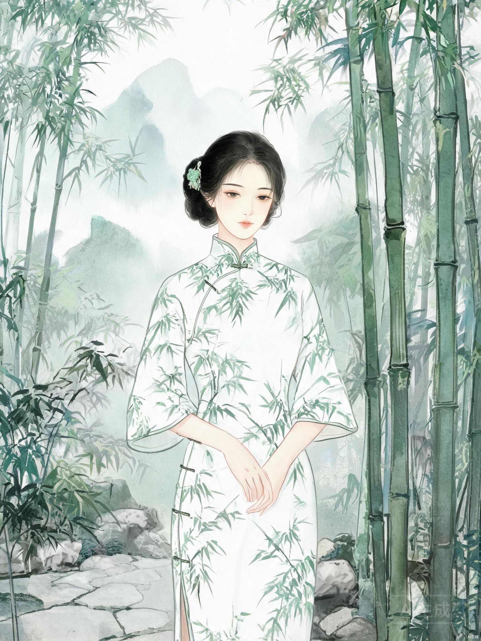墨竹清韵