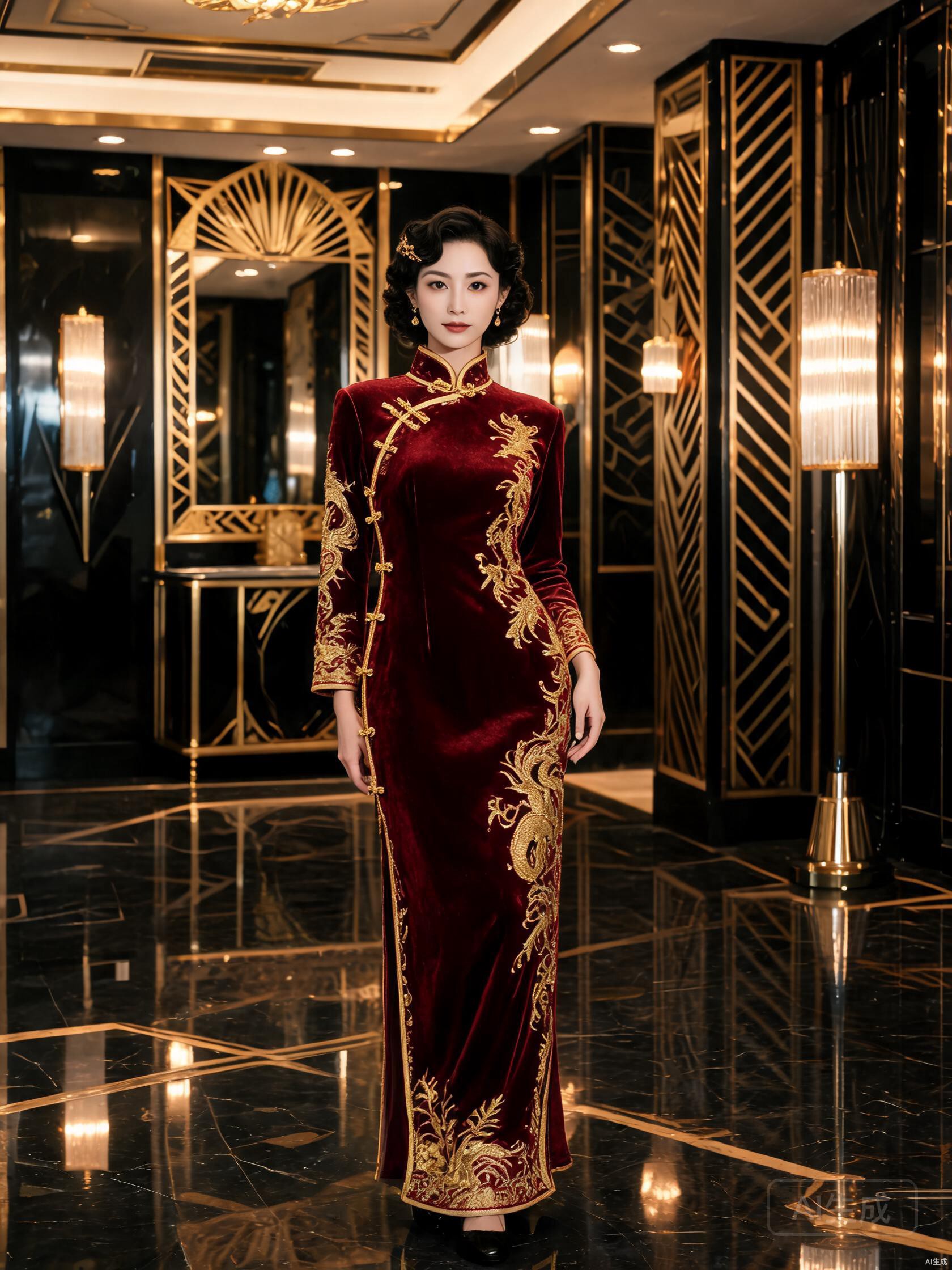 酒金龙纹